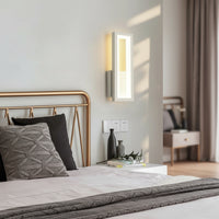 Modern Minimalist Wall Lamps Home Decor Living Room Bedroom Bedside 16W Ac96V-260V Led Sconce Black White Light Aisle Decoration
