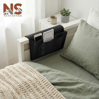 Hanging Storage Caddy Pouch for Sofa, Bed, Desk & Remote Control