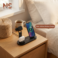 Plastic 3 In 1 Wireless Charger Stand Fast