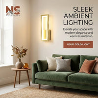 Modern LED Wall Lamp – Sleek Ambient Lighting for Bedroom, Living Room & Hallways