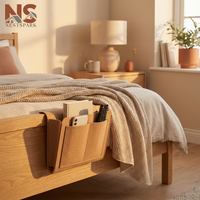 Hanging Storage Caddy Pouch for Sofa, Bed, Desk & Remote Control