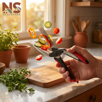 Multifunctional two-in-one kitchen scissors