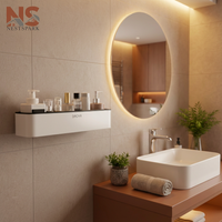 Multi-Functional Bathroom Storage Rack | No-Drill Shower Caddy with Towel Bar