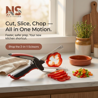 Multifunctional two-in-one kitchen scissors