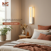 Modern LED Wall Lamp – Sleek Ambient Lighting for Bedroom, Living Room & Hallways