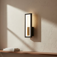 Modern Minimalist Wall Lamps Home Decor Living Room Bedroom Bedside 16W Ac96V-260V Led Sconce Black White Light Aisle Decoration