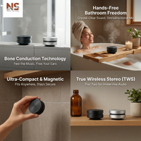 Bone Conduction Wireless Bluetooth Speaker – Crystal-Clear Sound, Hands-Free Freedom