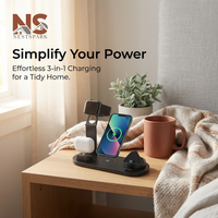 Plastic 3 In 1 Wireless Charger Stand Fast