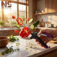 Multifunctional two-in-one kitchen scissors